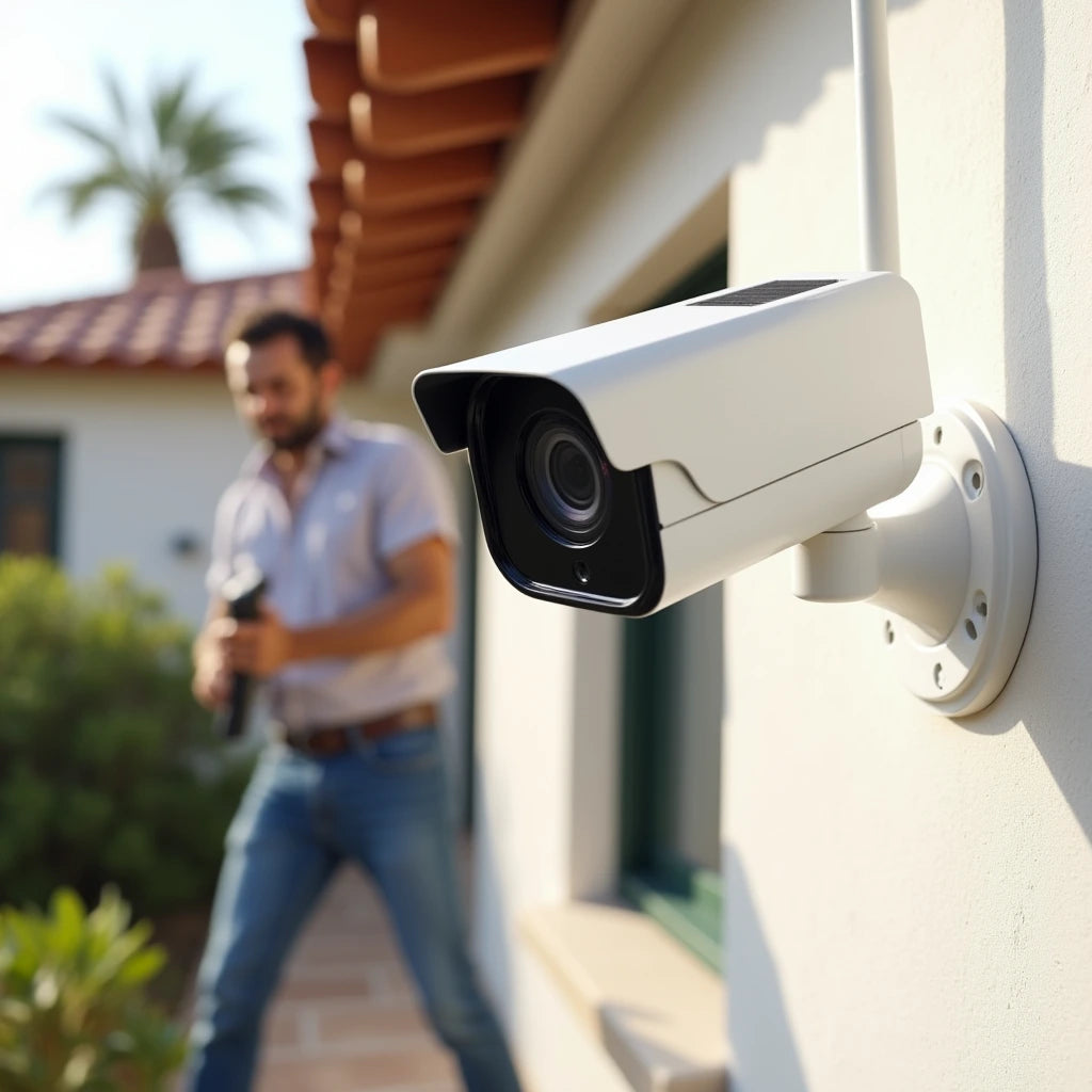 CAMARA IP SOLAR DE EXTERIOR WIFI