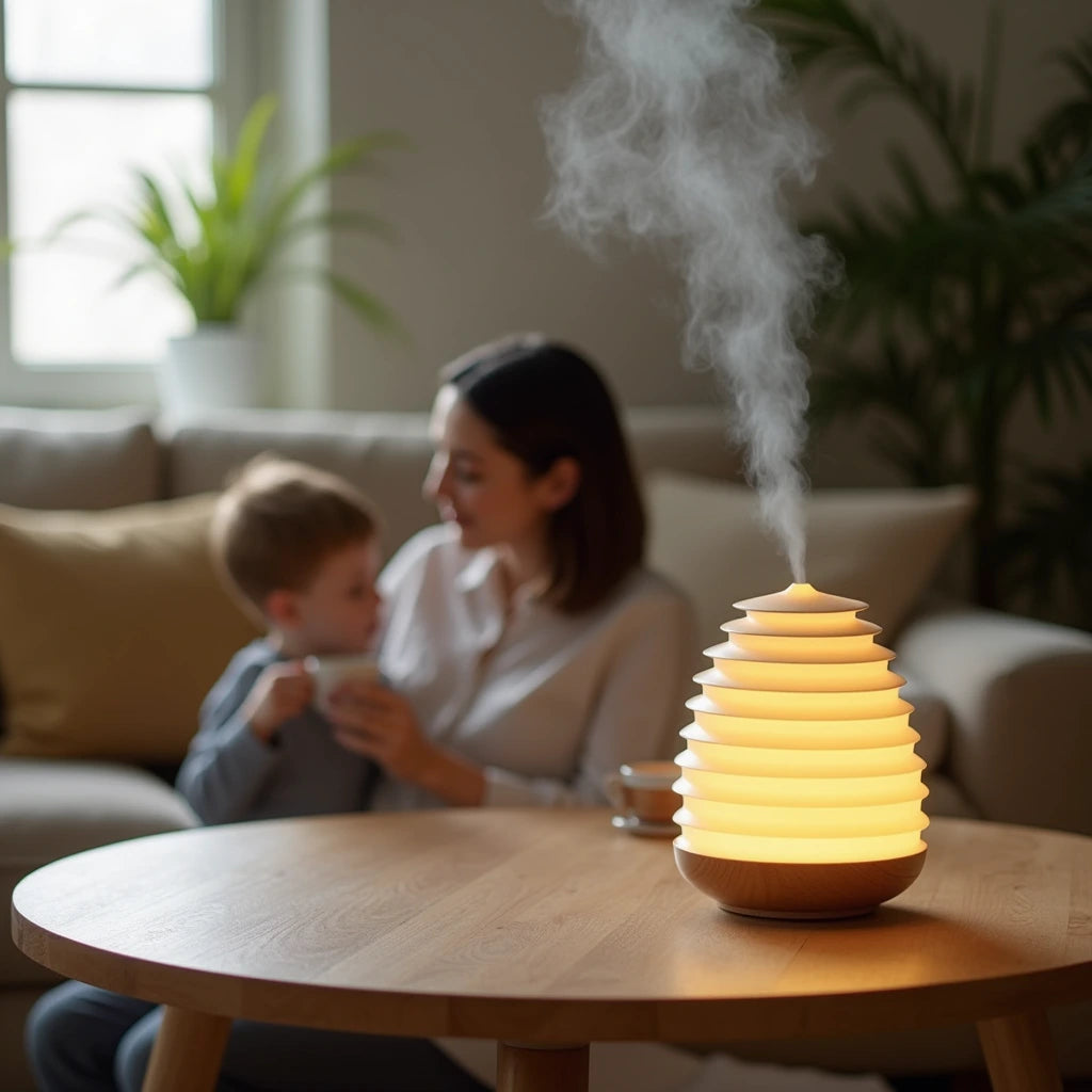 Aromatherapy Lighthouse 🌿💡: Humidificador y difusor